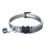 Collier chat anti - tranglement gris