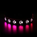 Collier chien lumineux collier led pour chien 3 modes usb rechargeable etanche ceinture r�glable collier ...