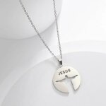Collier christ rdempteur bijou croix collier religieux chrtien pendentif croix homme femme chane inoxydable ...