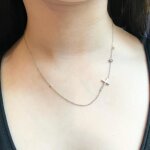 Collier croix ras de cou argent perles zircon ? bijou religieux chrtien acier inoxydable ? bijoux bohme ...