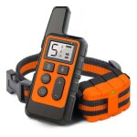 Collier de dressage lectrique pour chien avec bip vibration et choc rechargeable adapt aux petits et ...