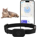 Collier gps chat chien sans abonnement r�glable 28 - 39cm ios boucle s�curit�