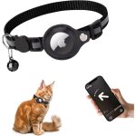 Collier gps - xvx - anti �tranglement - personnalisable - compatible airtag - pour chatons