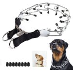 Collier � griffes pour chien collier de dressage � pincement pour chiens de petite moyenne et grande ...