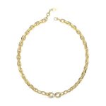Collier guess jubn03274jwygt - u acier femme dor