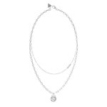 Collier guess jubn03348jwrht - u femme argent
