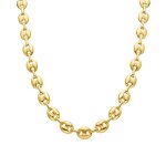 Collier - luxenter - midyu - or jaune 18 carats - 48cm - alliage métallique Collier - luxenter - midyu - or jaune 18 carats - 48cm - alliage métallique