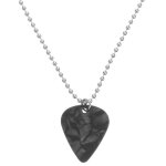 Collier mdiator de guitare en acier inoxydable collier mdiator de basse chane pendentif mdiator de ...