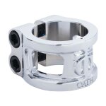 Collier de serrage 2 vis cage v2 silver - oath - pour trottinette freestyle - compatible oversize 349 ...