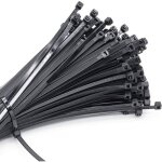 Collier de serrage en nylon - 300 mm x 35mm - noir - attache c�ble r�sistant aux uv - serre - c�bles ...
