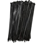 Collier de serrage r�utilisable - okz - 250 mm x 76 mm - nylon rilsan - noir - lot de 100 pi�ces