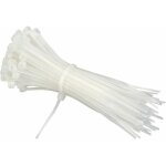 Colliers serre - cbles nylon rilsan 200mm blanc lot de 600 pices