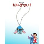 Collier stitch - disney - Émail - argenté - 60 cm - pendentif 41x29 cm Collier stitch - disney - Émail - argenté - 60 cm - pendentif 41x29 cm