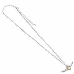 Collier vif dor - harry potter - bijou en plaqu argent - breloque de vif dor