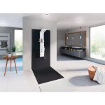 Colonne de douche aquamoon - abs blanc