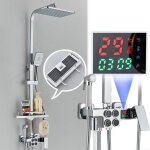 Colonne douche pour baignoire ensemble douche murale douchette douche salle de bain ensemble de douche ...