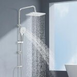 Colonne de douche colonne douche sans mitigeur syst�me de douche ajustable hauteur salle de bain ensemble ...