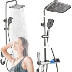 Colonne de douche - colonne de douche thermostatique douchette  main rglable - robinet de salle de ...