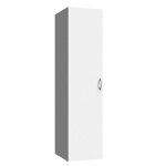 Colonne de rangement lund penderie blanc mat largeur 30 x 54 cm profondeur