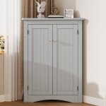 Colonne de salle de bain armoire 2 portes 3 �tag�res 61. 5x45x90 cm meuble - lavabo pour salle de bain ...