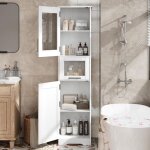Colonne de salle de bain - armoire de salle de bain haut40x30x170cm - blanche - pour cuisine salon Colonne de salle de bain - armoire de salle de bain haut40x30x170cm - blanche - pour cuisine salon