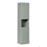 Colonne de salle de bain line reed green 30 cm 2 portes
