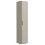 Colonne de salle de bain pluto 30 x 30 x 150 cm - beige - colonne haute suspendue 1 porte