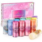 Colorant rsine poxy pigment bougie 18ml * 16 couleurs - poudre de mica mtallique naturel pour fabrication ...