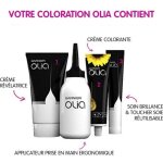 Coloration cheveux - garnier - olia - noir - sans ammoniaque - crme