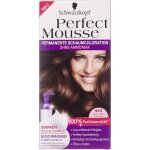 Coloration mousse permanente - schwarzkopf - perfect mousse - ch�tain chocolat - sans ammoniaque