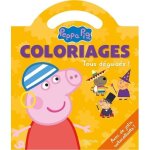 Coloriages peppa pig. tous d�guis� ! avec de jolis autocollants !