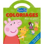 Livre de coloriages - peppa pig - coloriages peppa pig - autocollants inclus - format sac - amusant et ...