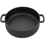 Combekk - 192128bl - poele en fonte - 100% recyclee - 28 cm - 2 poignees laterales - pour tous types ... Combekk - 192128bl - poele en fonte - 100% recyclee - 28 cm - 2 poignees laterales - pour tous types ...