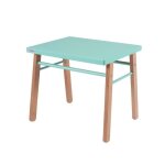 Combelle - bureau enfant bicolore vert menthe - 50x43x40 cm