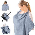 Combinaison dallaitement l�g�re avec bretelles r�glables (bleu clair)