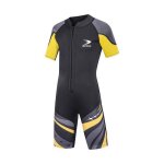 Combinaison noprne ecelen 25 mm pour enfant - fermeture clair frontale - protection contre le froid ...