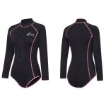 Combinaison en néoprène pour femme 2 mm surf suit maillot de bain femme pour surf natation kayak plongée ... Combinaison en néoprène pour femme 2 mm surf suit maillot de bain femme pour surf natation kayak plongée ...