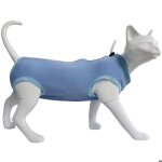 Combinaison post - op�ratoire chat ? v�tement chirurgie abdominale ? pyjama r�cup�ration