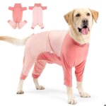 Combinaison post - op�ratoire pour chien body anti - mue � manches longues avec jambes pour m�les et ...