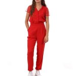 Combinaison rouge femme teddy smith nina Combinaison rouge femme teddy smith nina