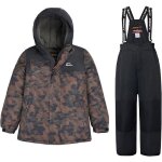 Combinaison de ski deux pièces smonty pour enfants marron xs Combinaison de ski deux pièces smonty pour enfants marron xs