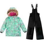 Combinaison de ski - smonty - deux pices - vert - impermable - respirant