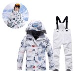 A combinaison de ski enfant hiver 62x35x53. 5cm neige imperm�able combinaison int�grale vent gar�ons ...