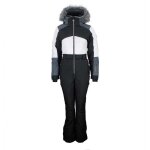 Combinaison de ski - peak moutain artic - noir - femme