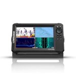 Combin gps sondeur - lowrance - eagle 9 - sonde tripleshot hd - cran ips - rsistance ipx7