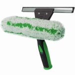 Combin� raclette et mouilleur vitre technoduo 35cm pulex