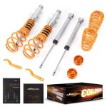 Combin�s ressorts amortisseurs combin� filet� r�glables pour vw polo 9n2 9n3 seat cordoba 6l2 2002 - ...