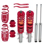Combins ressorts kit amortisseurs suspension combine filet pour vw golf 4 1j 1999 - 2006 seat leon ...