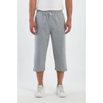 Comeor - pantacourt casual homme 3 / 4 - short long de dtente avec poches et cordon de serrage - gris ...