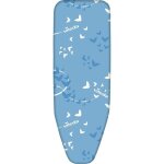 Comfort plus - housse pour planche  repasser taille universelle jusqu 130 cm x 40 cm design papillon ...
